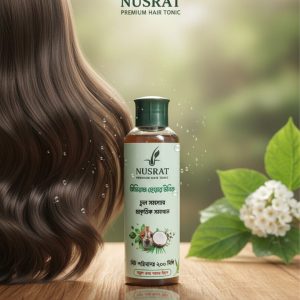 নুসরাত প্রিমিয়াম হেয়ার টনিক ৪০০ মিলি